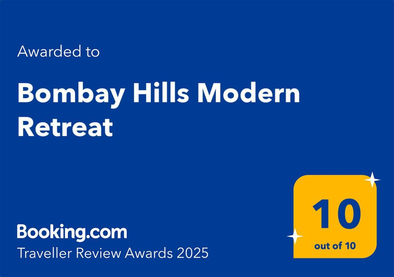 Bombay Hills Modern Retreat Apartment Оукланд Екстериор снимка